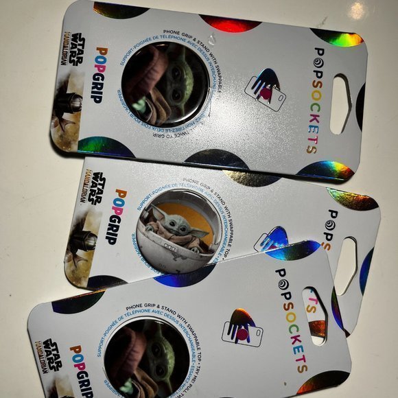 Star Wars Popsockets Cell Phone Grips and Stands (New Set of Three ) (e/x) - Picture 4 of 13